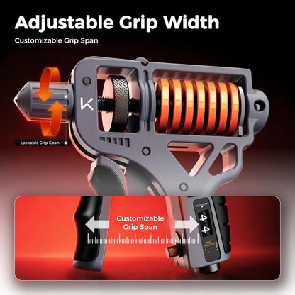 Adjustable Hand Grip Strengthener | 11–660 LBS